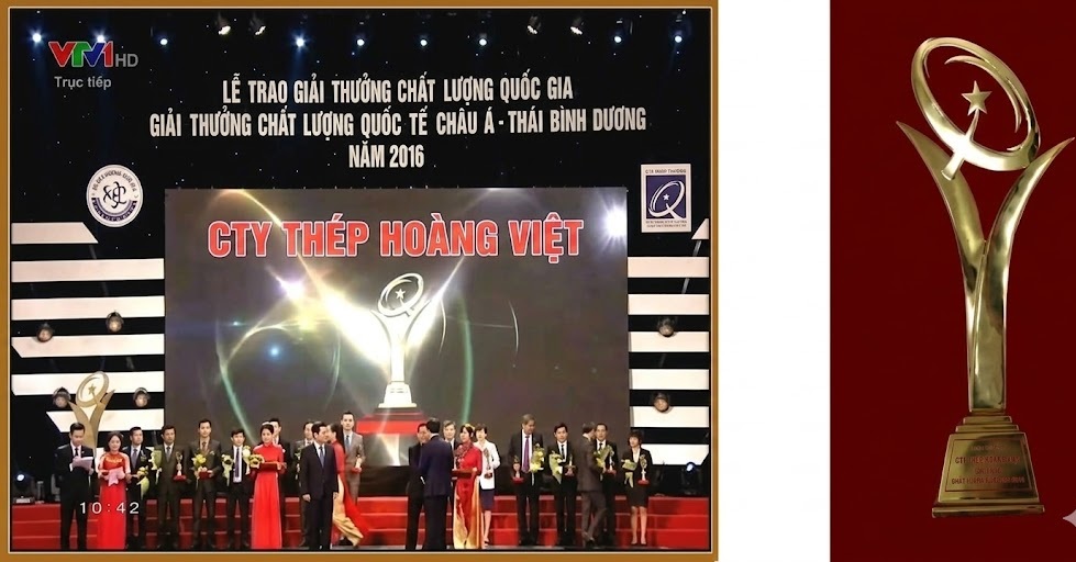 Giải Thưởng tiêu biểu thép hoàng việt