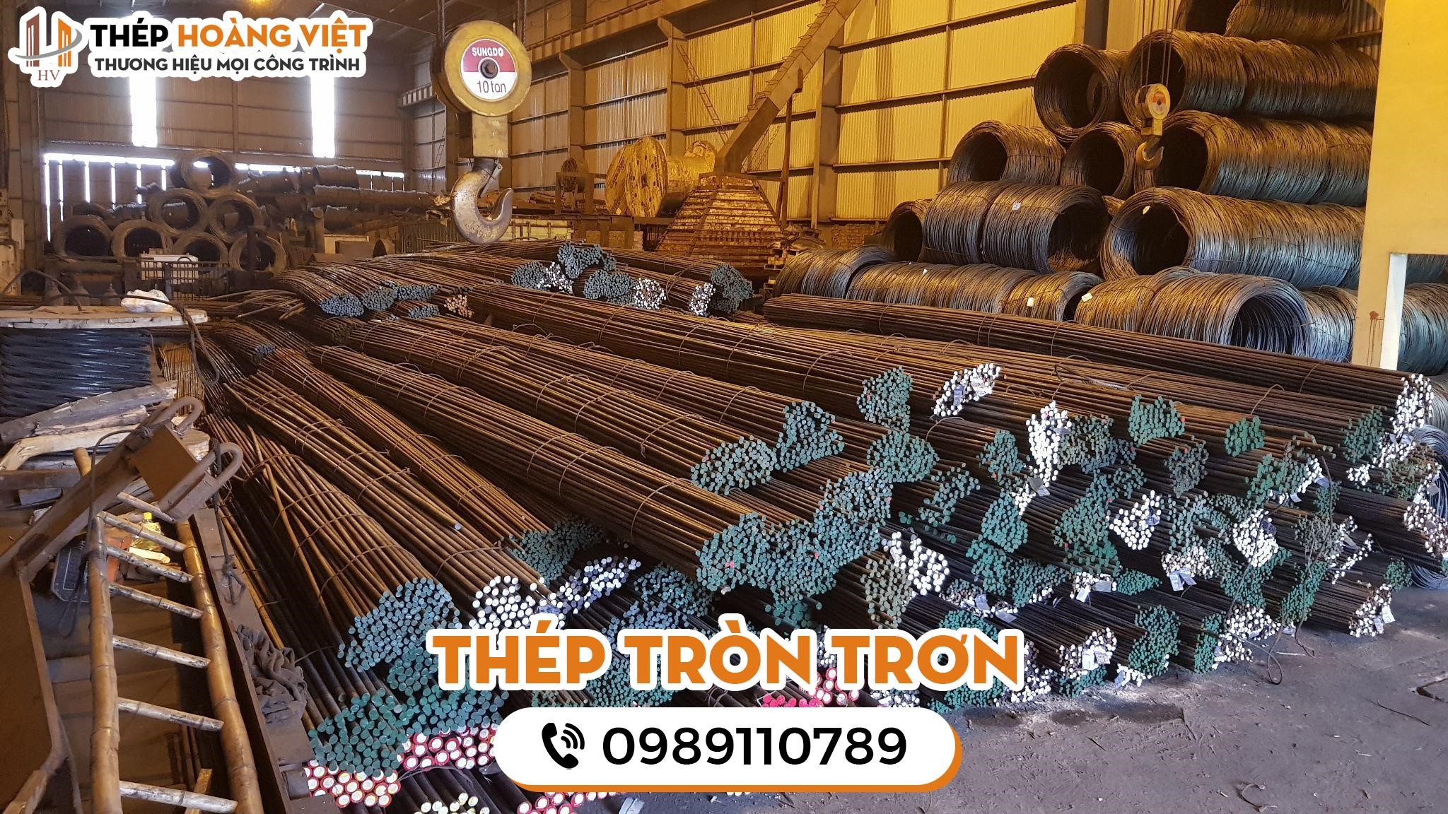 Liên hệ ngay Thép Hoàng Việt để mua thép tròn Trung Quốc chính hãng