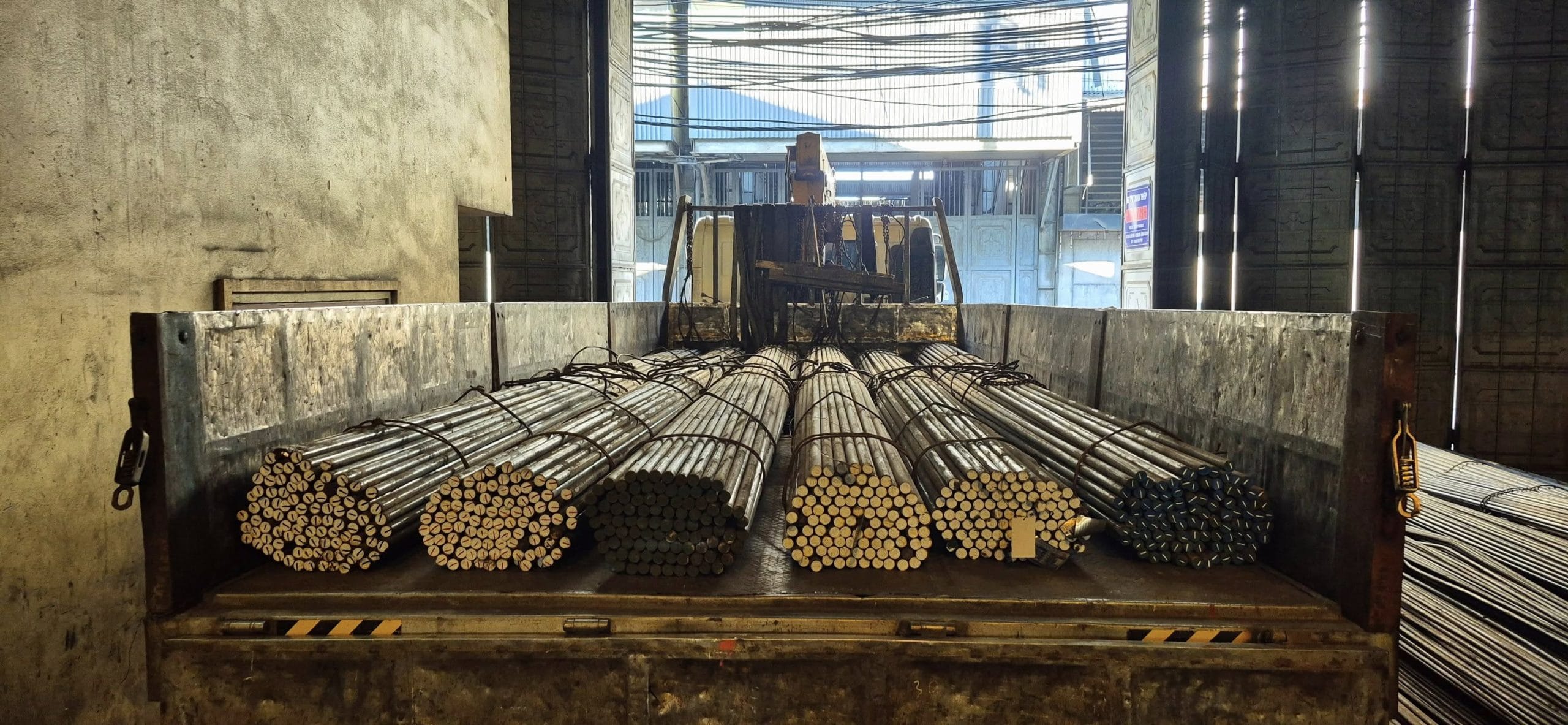 Cung cấp thép tròn trơn SS400 tại Hải Phòng